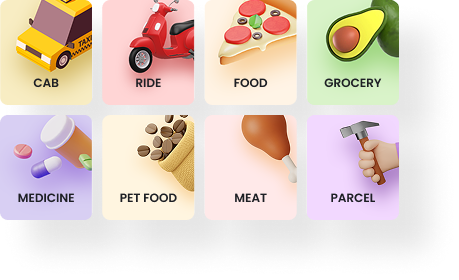 Xunxa delivery categories