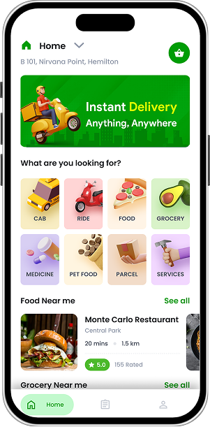 Xunxa app screen